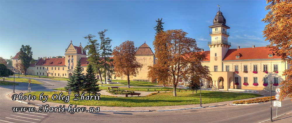 Lviv Region, Zhovkva, Castle and Town Hall