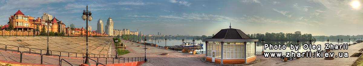 Kyiv, Obolon Riverfront