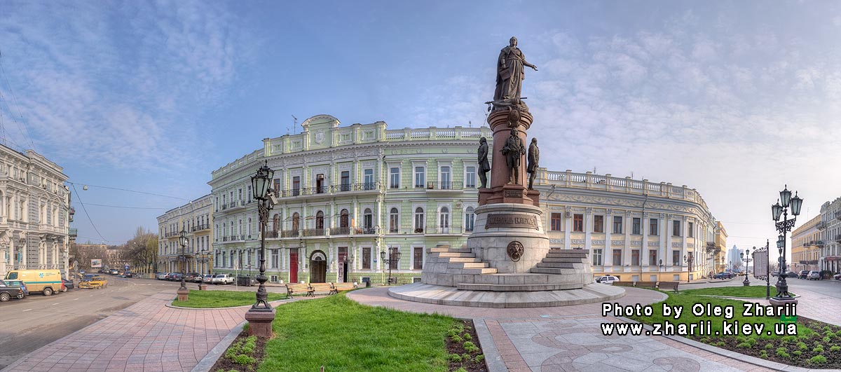Odessa, Monument to the Empress Ekaterina The Second