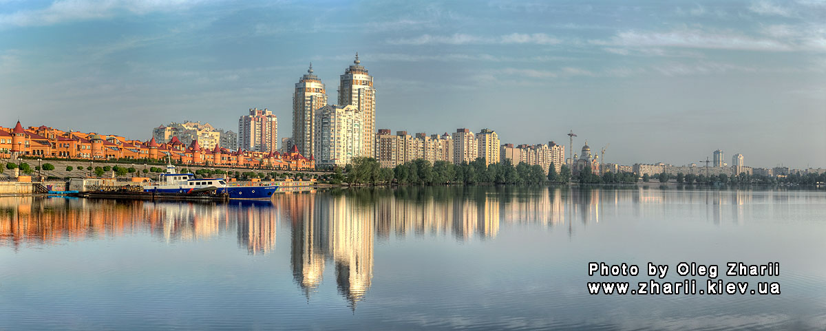 Kyiv, Obolon Riverfront