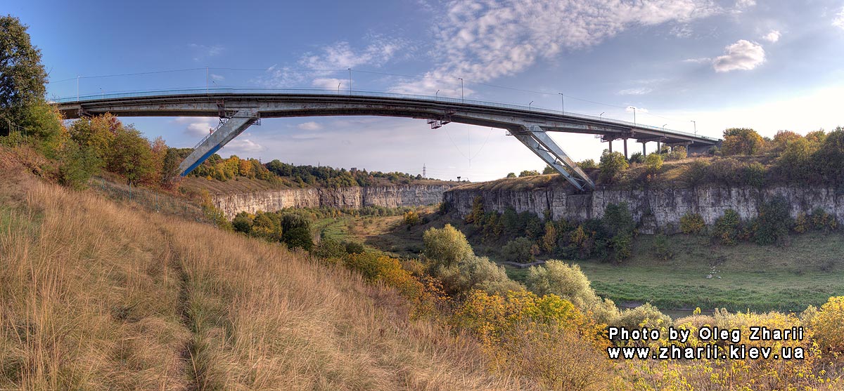 Каменец-Подольский, мост Бегущая Лань