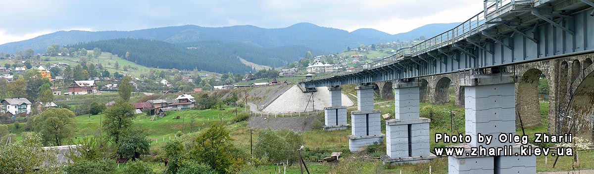 Ворохта, мост через реку Прут