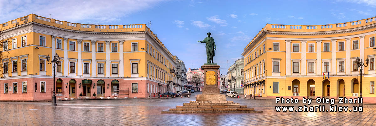 Odessa, Monument to Richelieu