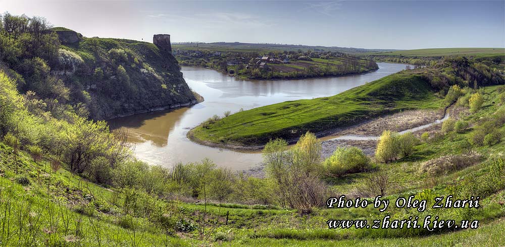Село Жванец, река Жванчик