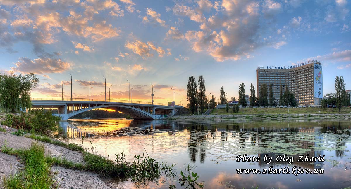 Киев, Русановский мост
