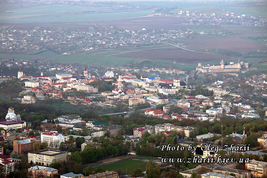 Kamyanets-Podilskiy, view of Old Town