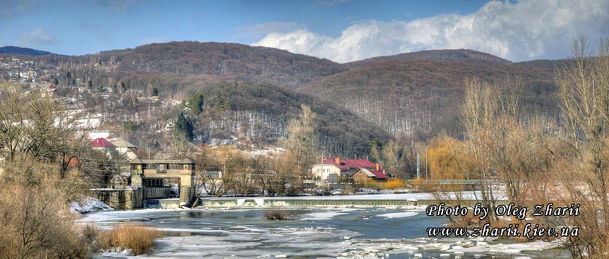 Nevitskoe, Dam on the River Uzh