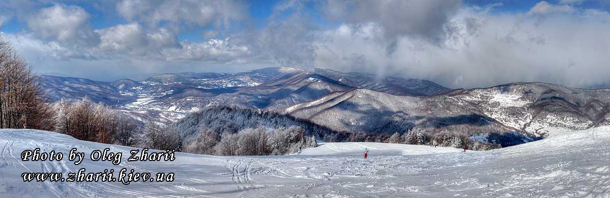 Transcarpathians, View from the Krasiya Mountain
