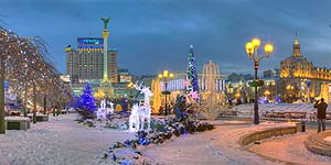 [ru]Киев, Майдан Незалежности накануне Нового 2011 года[en]Kyiv, Maidan Nezalezhnosti, few days before New Year 2011